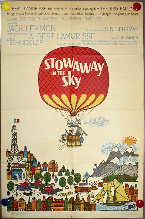 Stowaway in the Sky (1962) - US 1 Sheet (SS) (FLD) 