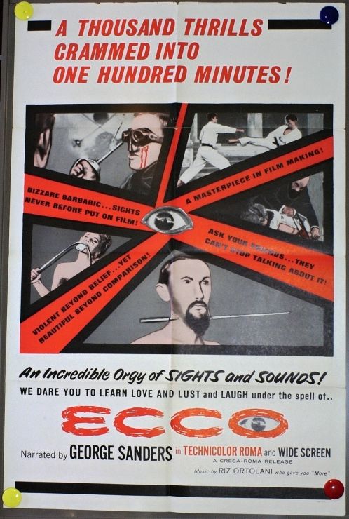 ECCO (1965) - US 1 Sheet (SS) (FLD) 