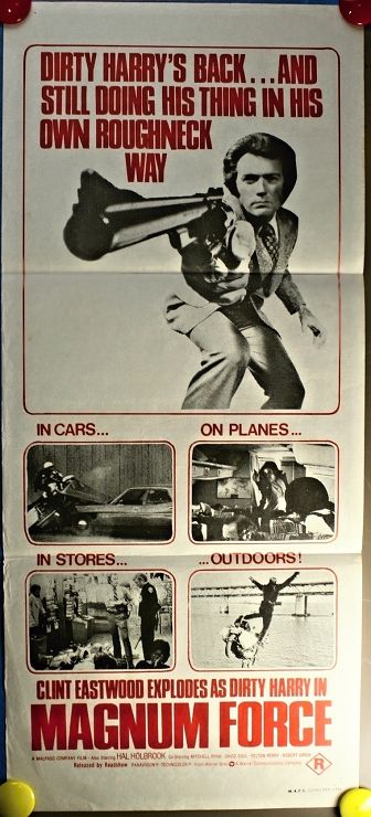 Magnum Force (1973) - Australian Daybill (SS) (FLD) 