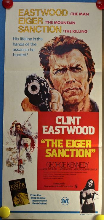 Eiger Sanction, The  (1975) - Australian Daybill (SS) (FLD) 