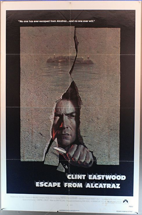 Escape From Alcatraz (1979) - US 1 Sheet (SS) (FLD) 