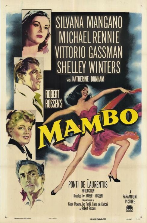 Mambo (1954) - US 1 Sheet (SS) (FLD) 