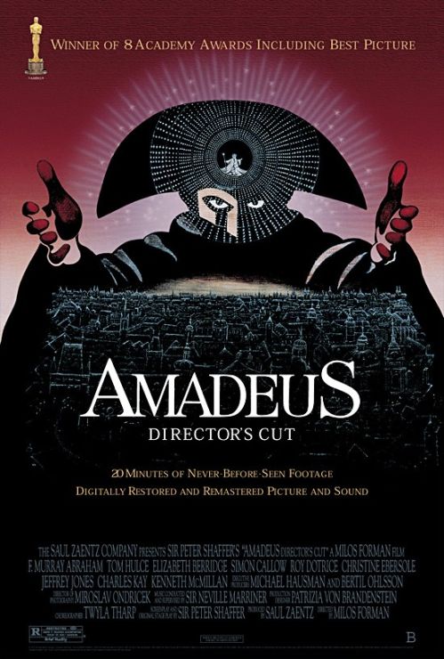 Amadeus (2002) - US 1 Sheet Director's Cut (DS) (RLD) 