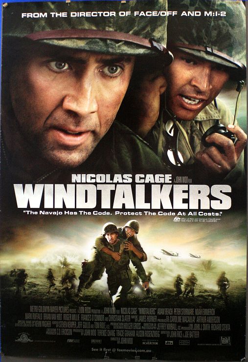 Windtalkers (2002) - Australian 1 Sheet (DS) (RLD) 