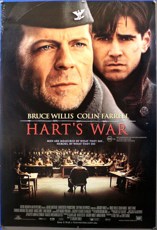 Hart's War (2001) - Australian 1 Sheet (SS) (RLD) 