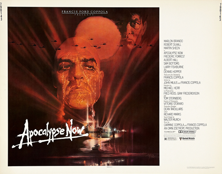 Apocalypse Now (1979) - US Half Sheet (SS) (RLD) 