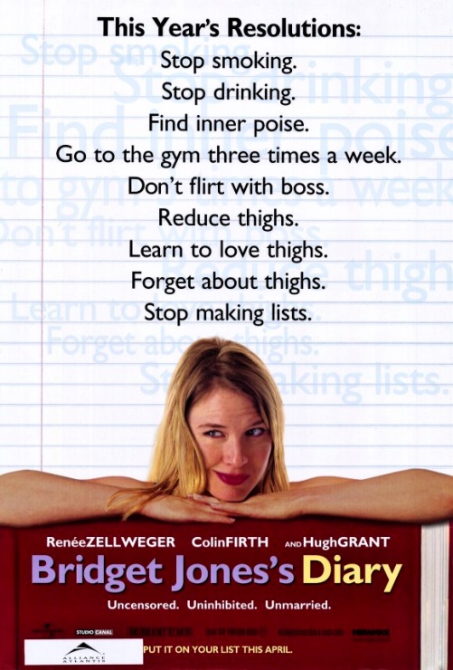 Bridget Jones Diary (2001) - US 1 Sheet (SS) (RLD) 