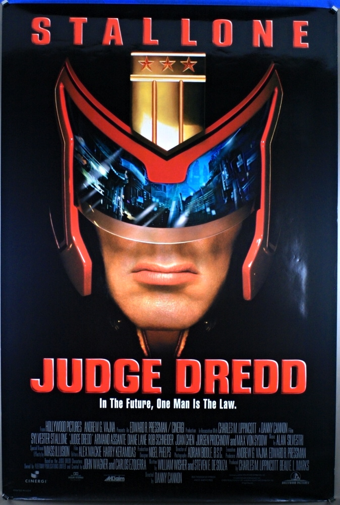 Judge Dredd (1995) - US 1 Sheet (SS) (RLD) 