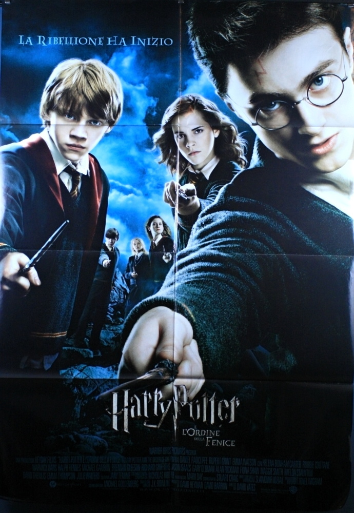 Harry Potter: Order of the Phoenix (2007) - Italian 2 Fogli (SS) (FLD) 