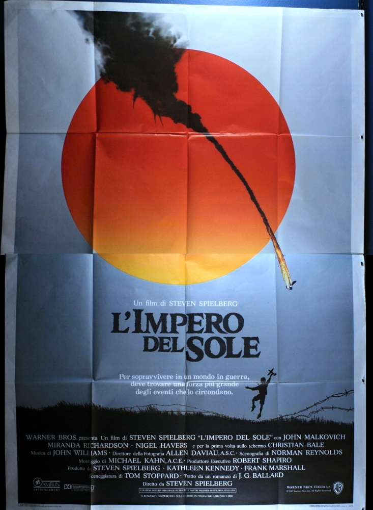 Empire of the Sun (1987) - Italian 4 Fogli (SS) (FLD) 