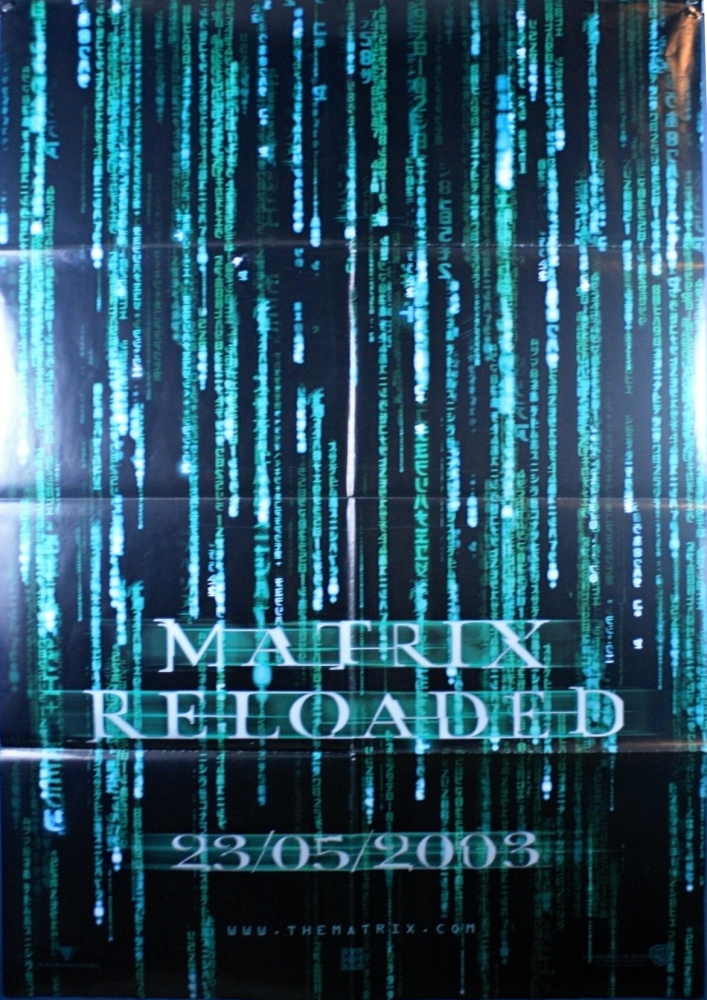 Matrix Reloaded (2003) - Italian 2 Fogli (SS) (FLD) 