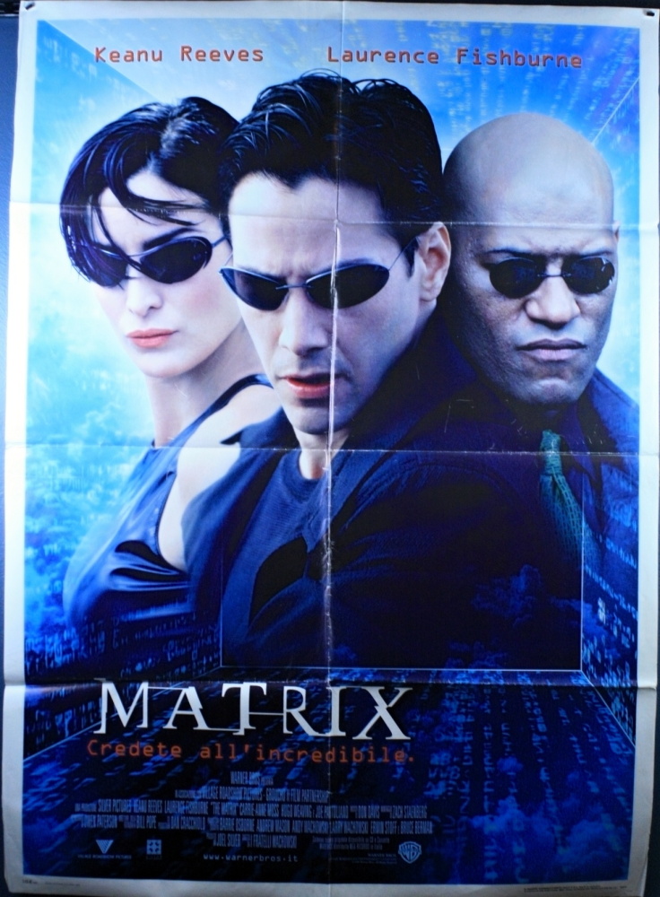 Matrix   (1999) - Italian 2 Fogli (SS) (FLD) 