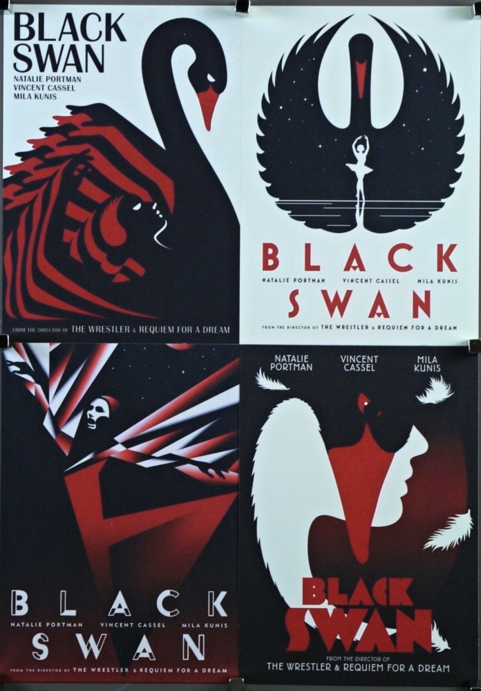 Black Swan  (2010) - US La Boca Official Post Cards - Front 