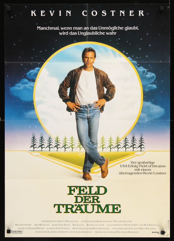 Field of Dreams (1989) - German 1 Sheet (ss) (FLD) 