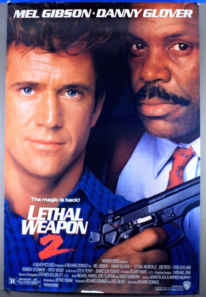 Lethal Weapon 2 (1989) - US 1 Sheet (DS) (RLD) 