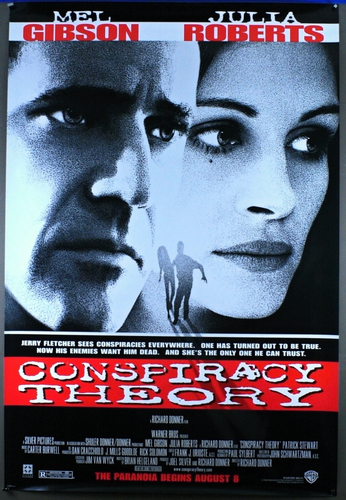 Conspiracy Theory (1997) - US 1 Sheet (DS) (RLD) 