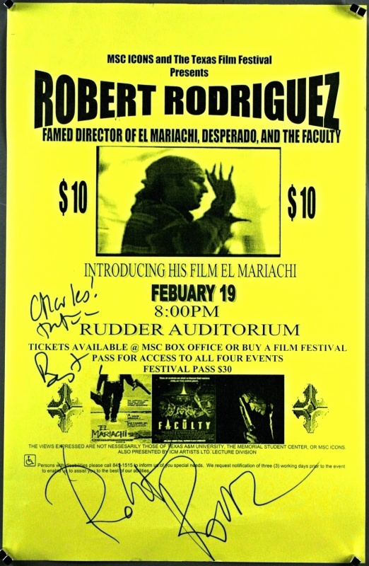 Robert Rodriguez Autograph (2002) - US Event (SS) (RLD) 