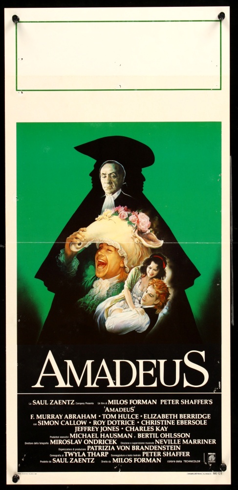 Amadeus (1984) - Italian Locandina (SS) (FLD) 