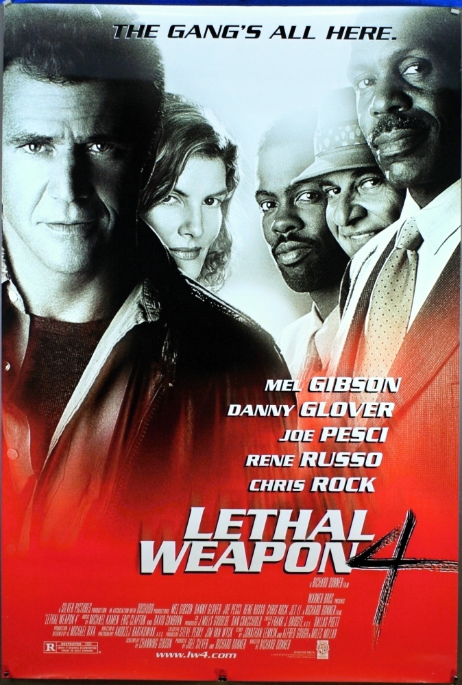 Lethal Weapon IV (1998) - US 1 Sheet (DS) (RLD) 