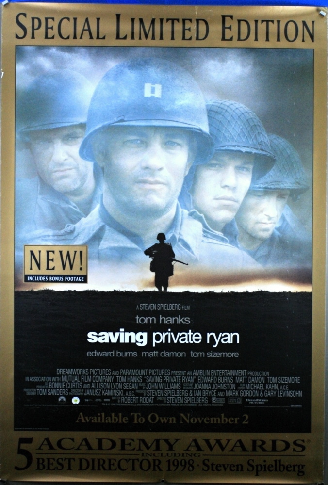 Saving Private Ryan (1998) - US Video (SS) (RLD) 