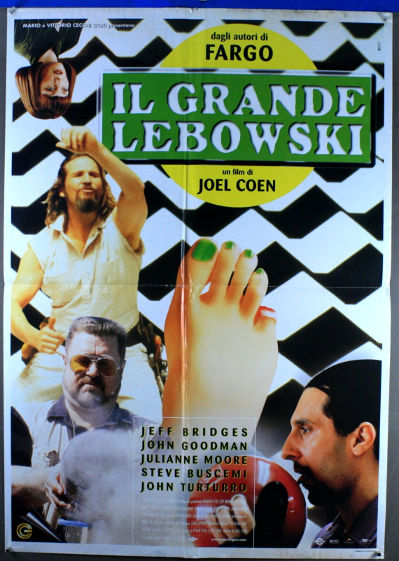 Big Lebowski (1998) - Italian Foglio (SS) (FLD) 