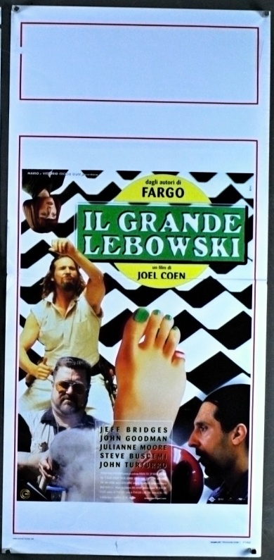 Big Lebowski (1998) - Italian Locandina (SS) (FLD) 